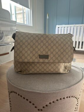 Gucci diaper bag